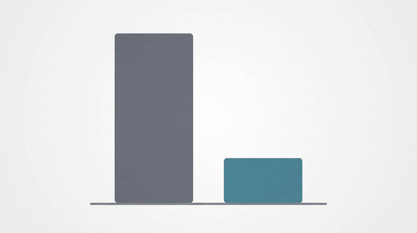 A comparison of short-term and long-term bond yields, illustrating a yield curve inversion