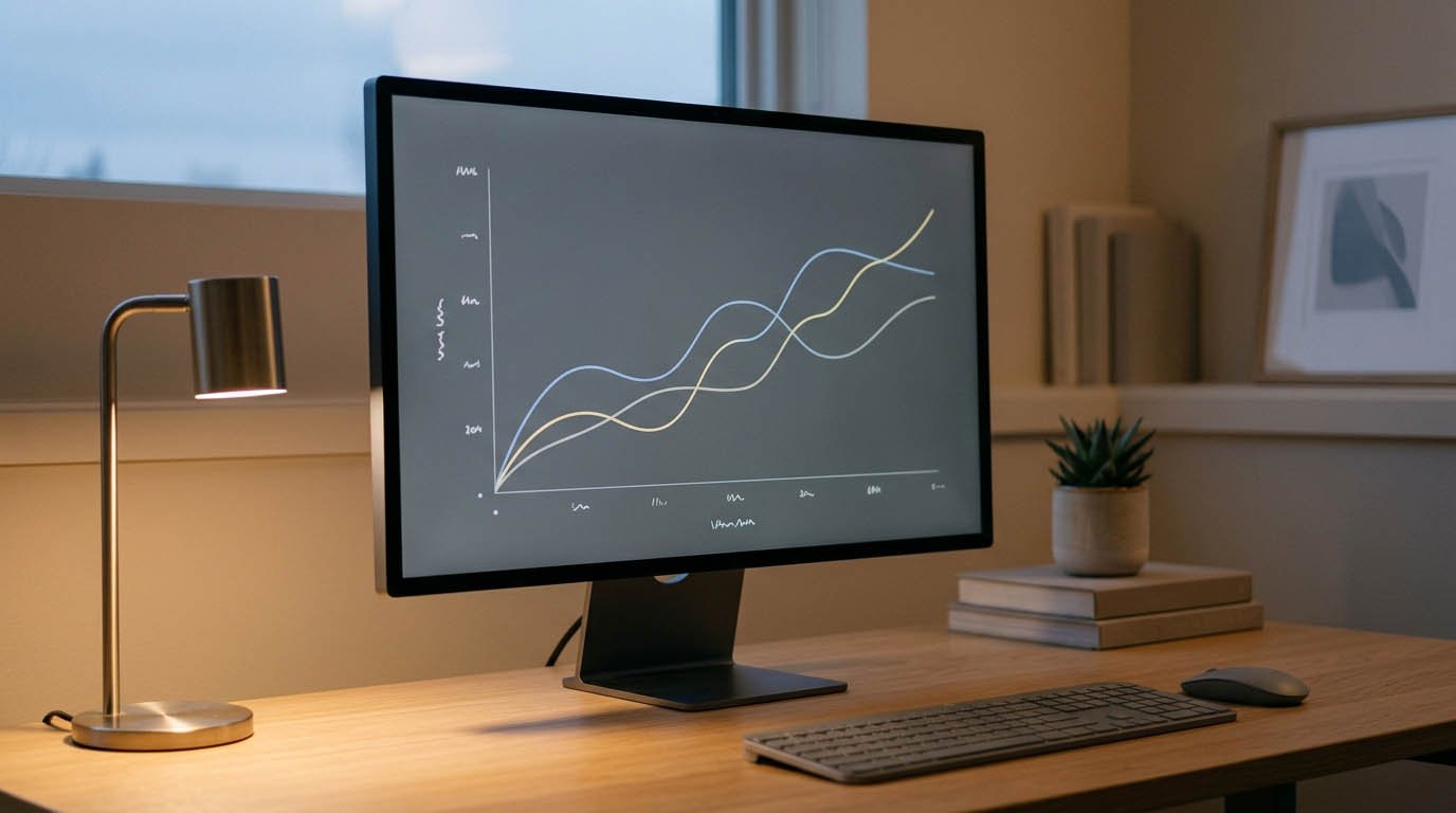 A computer screen showing Treasury yield data, illustrating how to track a yield curve inversion